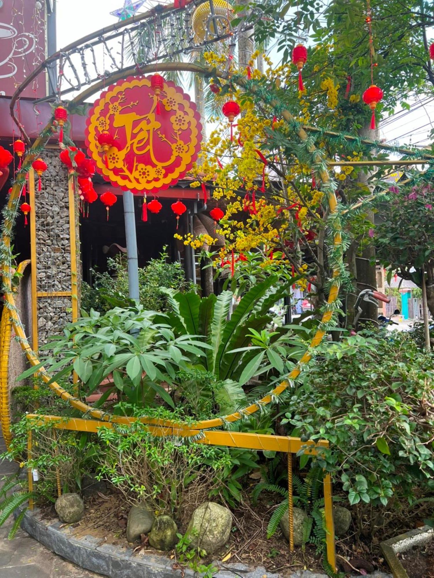An Vien Coffee & Villa Ha Bang Exterior foto