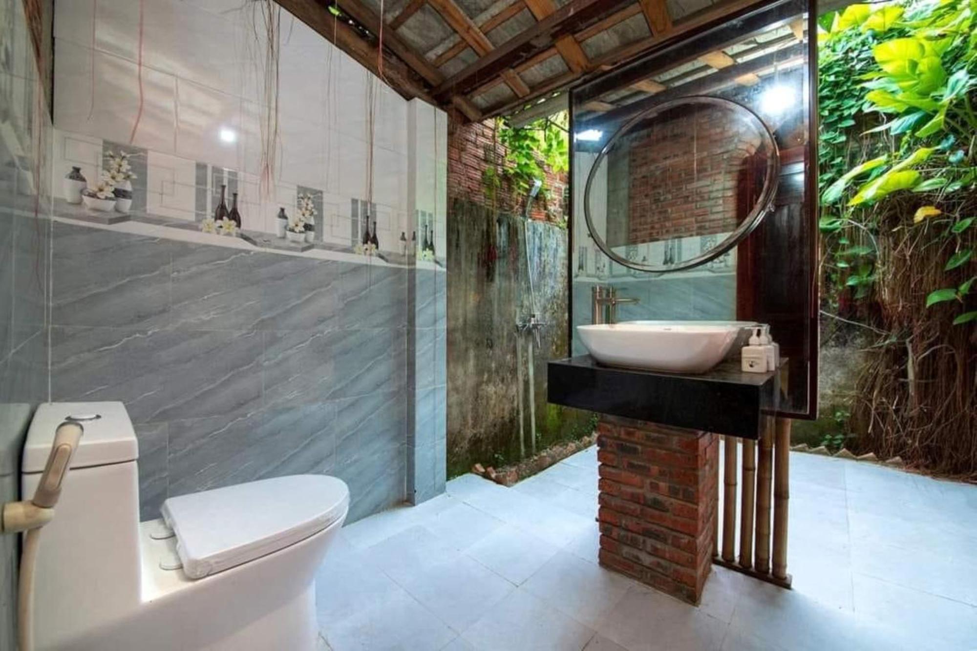 An Vien Coffee & Villa Ha Bang Exterior foto