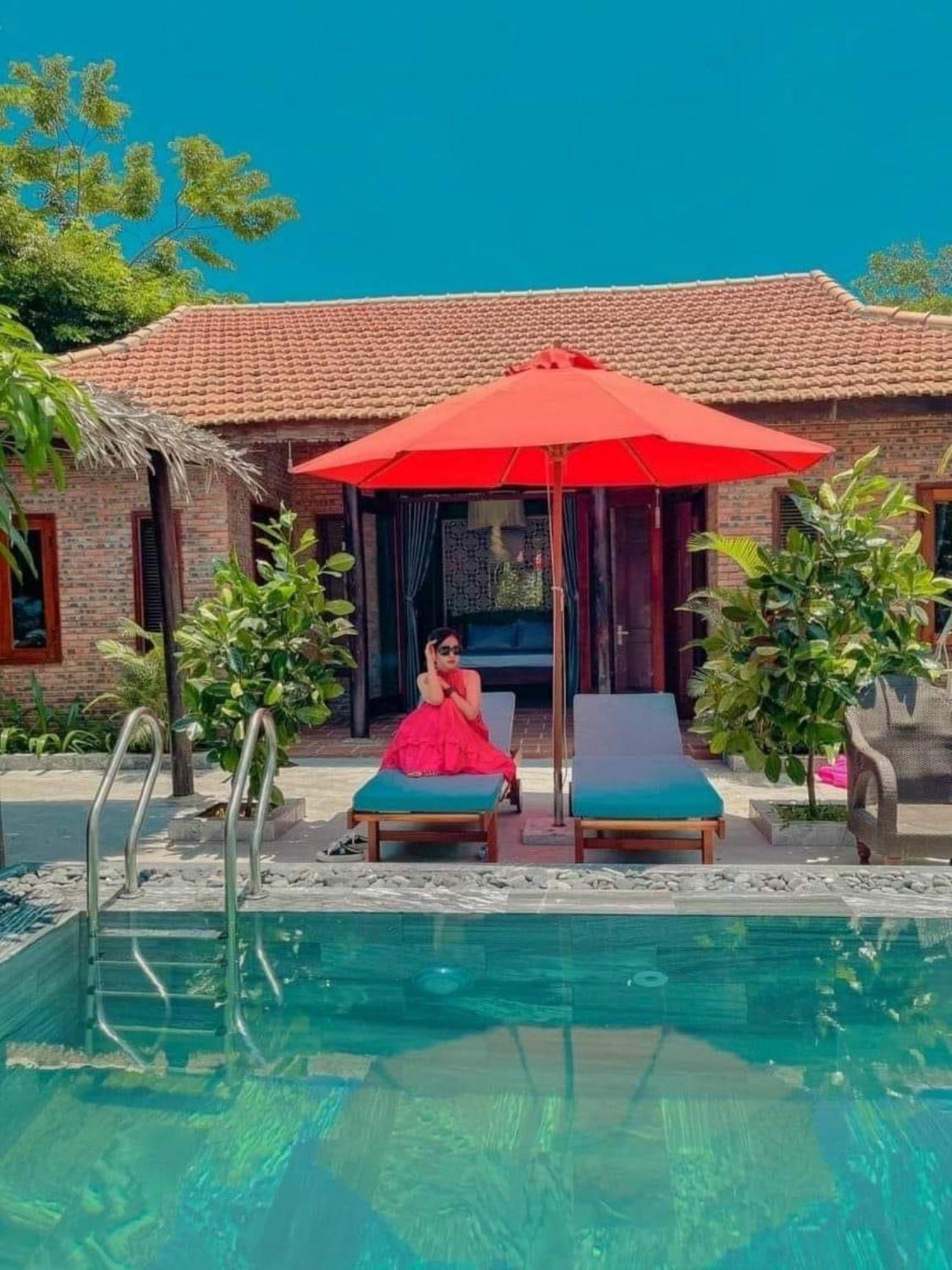 An Vien Coffee & Villa Ha Bang Exterior foto