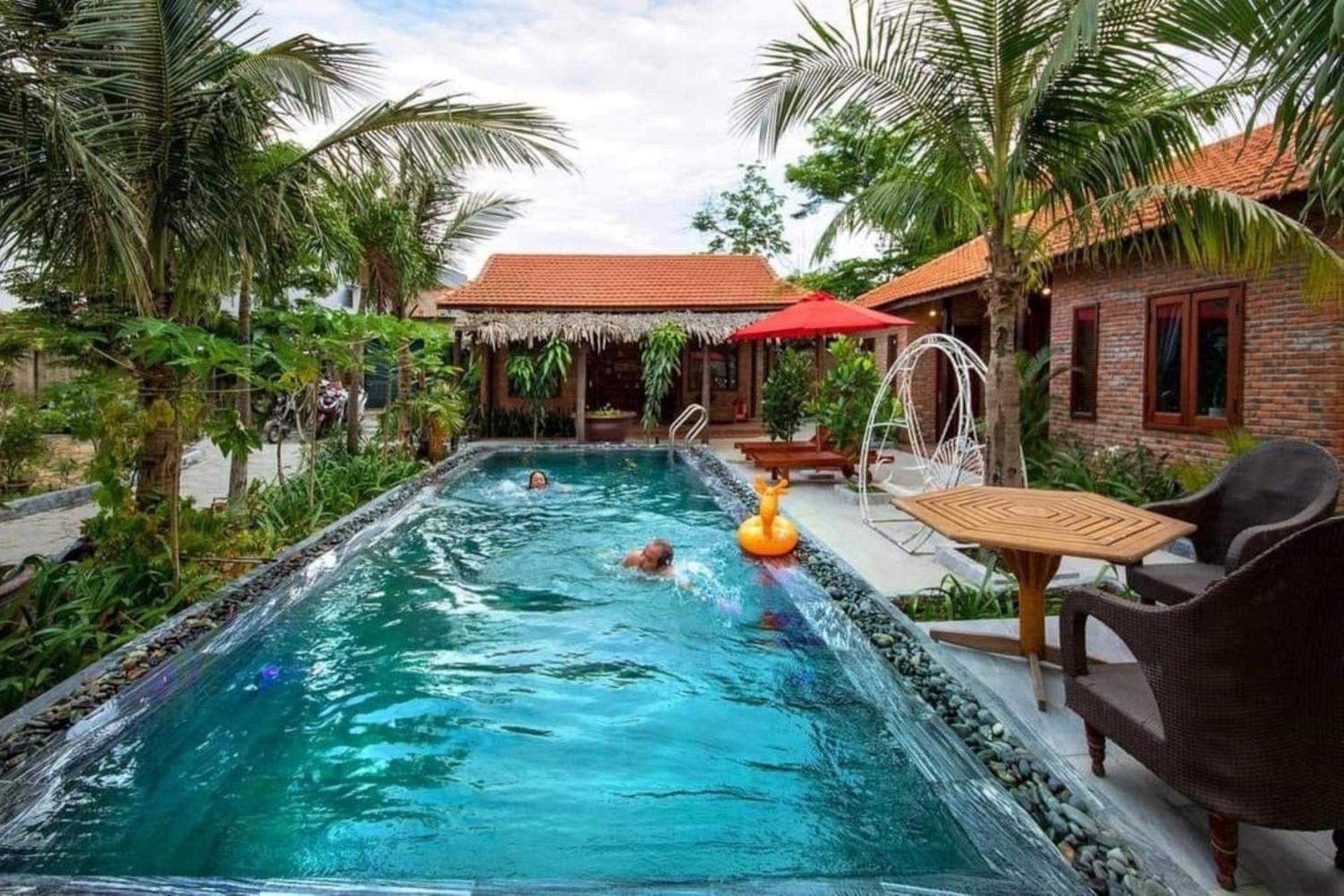 An Vien Coffee & Villa Ha Bang Exterior foto