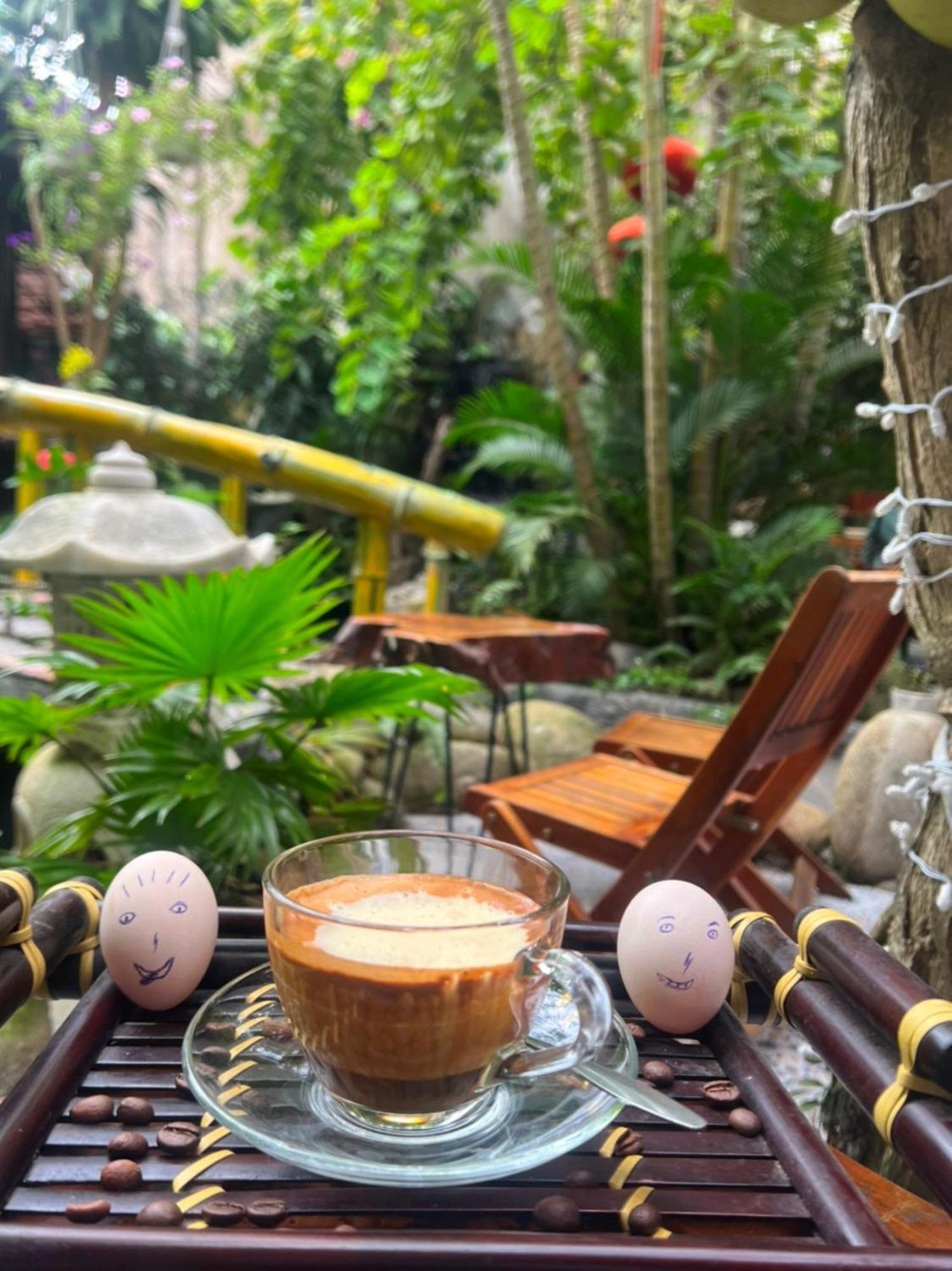 An Vien Coffee & Villa Ha Bang Exterior foto